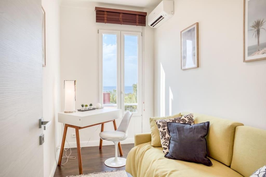 #24 Marie-Claire Suite Sea View/Balcony/Ac/5Min Port Villefranche-sur-Mer Exterior foto